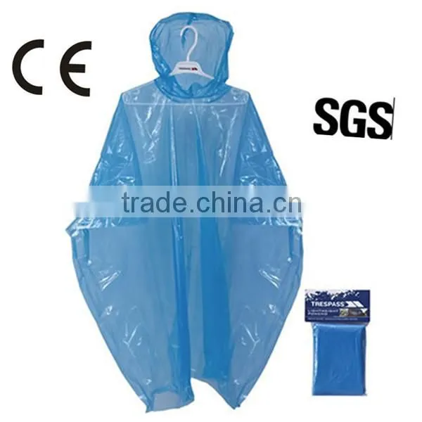 disposable rain poncho/rain ponchos cheap /promotional rain poncho