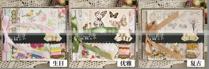scrapbook kit die cut shapes paper