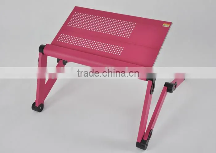 Personal Portable and Foldable Laptop Table in Bed Notebook Stand Computer Desk
