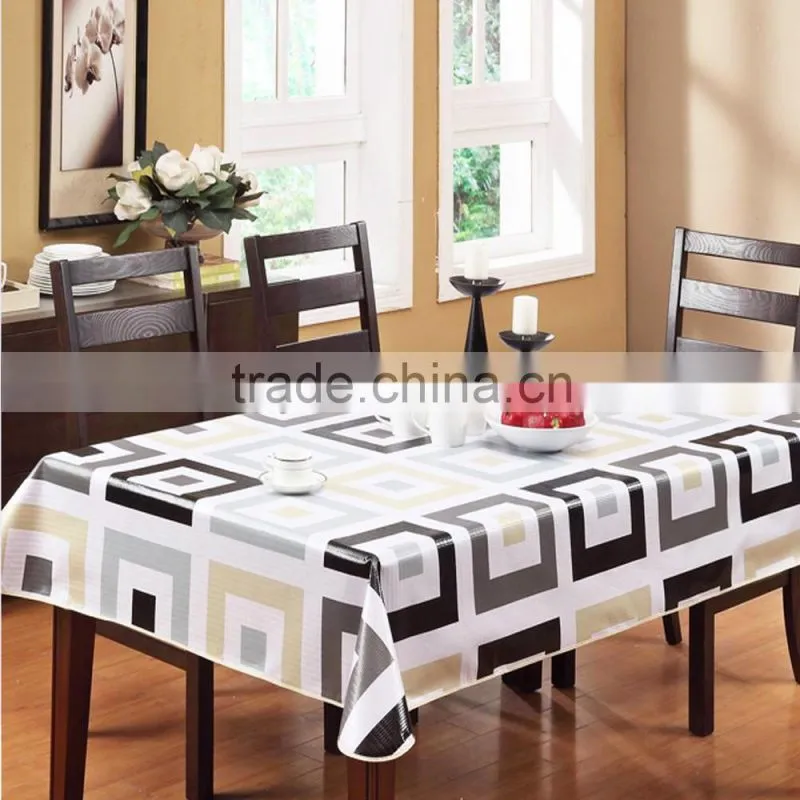 WATERPROOF PVC TABLE CLOTH / VINYL TABLE CLOTH / PLASTIC TABLE CLOTH