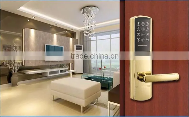 biometric keypad fingerprint door lock remote control electric glass door lock