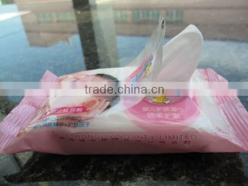 Baby skin care wet tissue