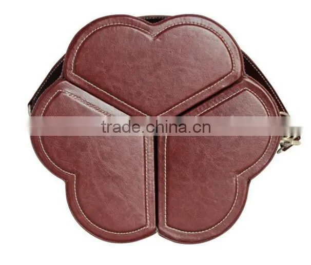 New design high quality cheap Plum PU leather folding wine box for 6 bottles gift boxes