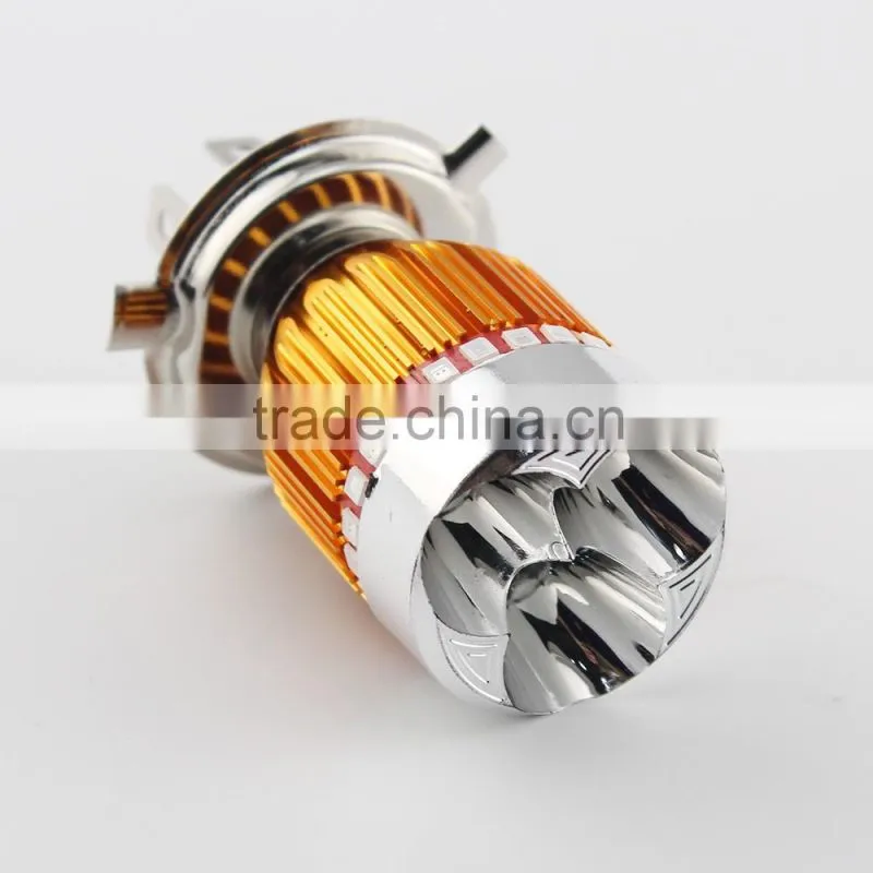 H6 motorcycle led strobe light 9W with high/low beam led motorcycle lights