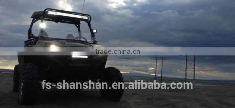 42'' 240w led curved lied light bar flood 240watt single row ROAD VISION LED HEADLIGHTS
