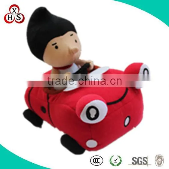 New Design Wholesale Custom Stuffed Plush Child Car Toy