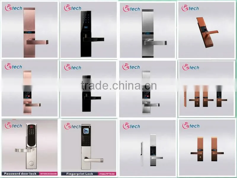 electronic code lock password locker lock with Blue backlight keypad