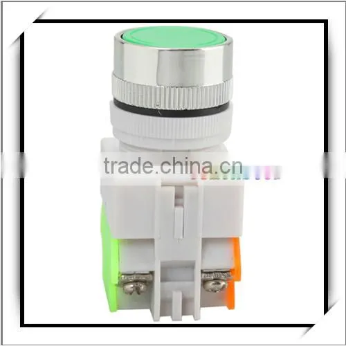Y090-11BN Big Head Button Switch Green