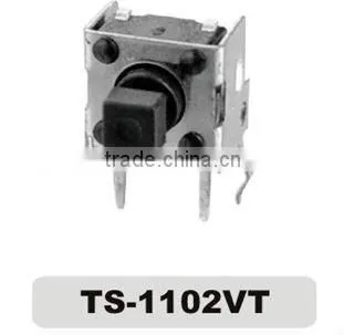 plug-in rubber tact switch ts-1102vt