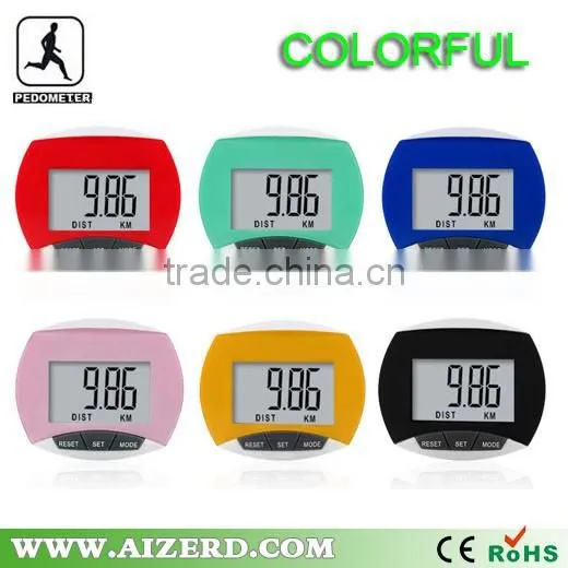 Large screen free sample pedometer