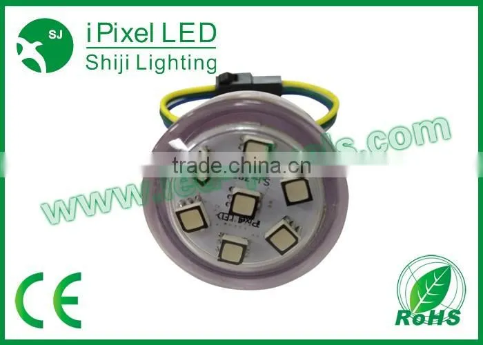 dc12v smd5050 rgb led pixel 38mm 3led amusement led lighting