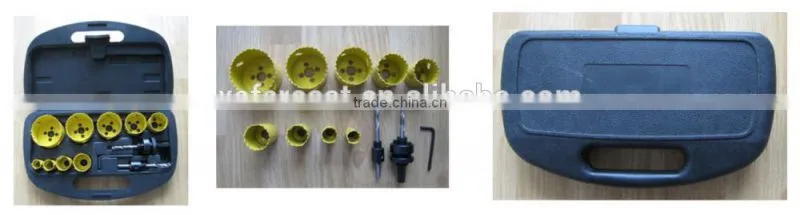 12 PCS Bi-metal Hole Saw Set