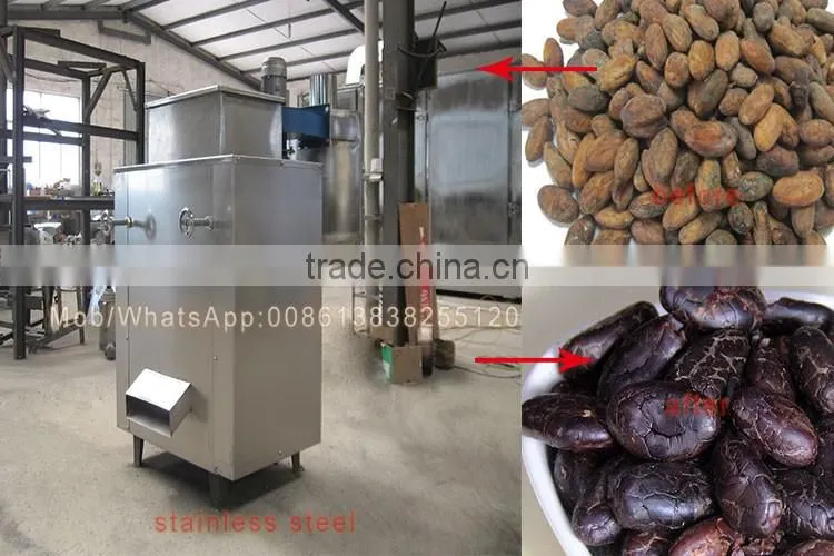 Automatic Roasted Cacao Nib Peeler Roasted Coffee husk Peeler Machine
