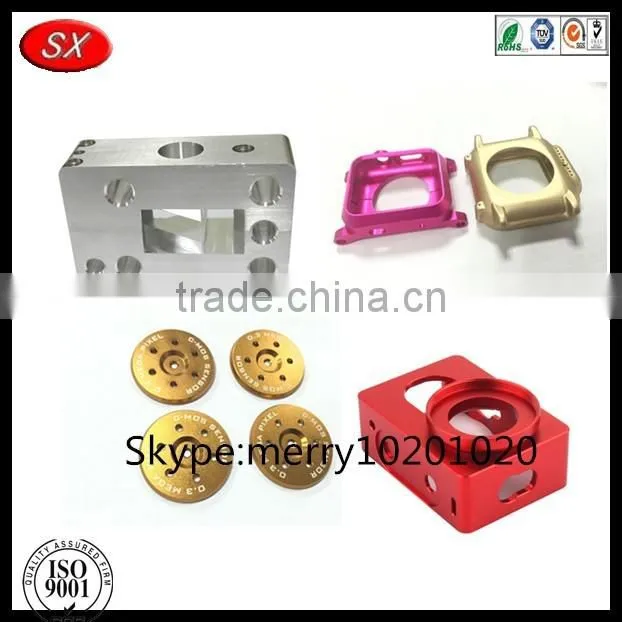 Precision aluminum 6061/6063 anodized cnc milling machining parts