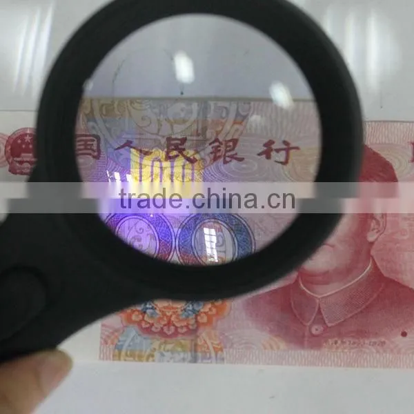 Brand New Magnifying Glass with 6 LED Lights 4X Adjustable Magnifier