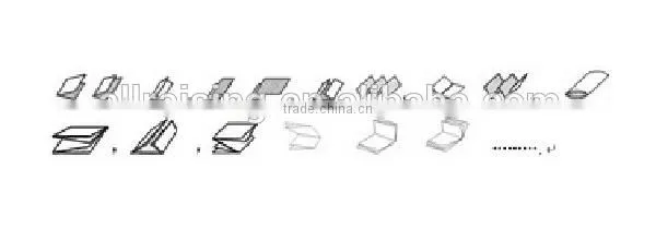 Manual Cross paper folding machine