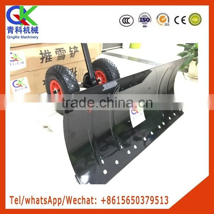 two wheel stainless iron gardening tool snow shovel