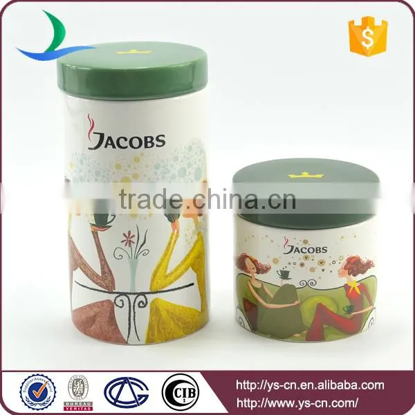 romantic cute style for home usage with fine quality canister