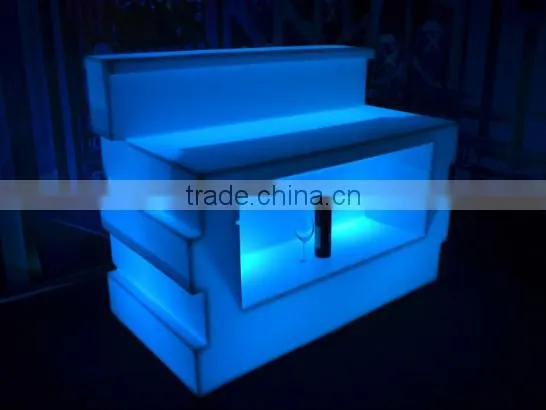 Custom White Bar Counter Bar Counter Tops LED
