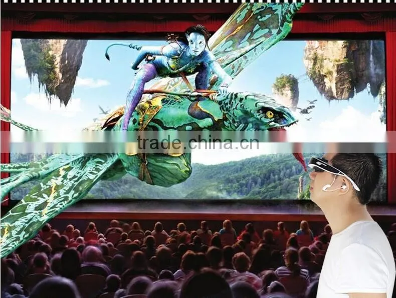 Newest 3D video glasses super hd 1080P VR glasses HD 3d plug card video player