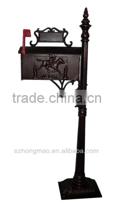 Aluminum Mailbox Stand
