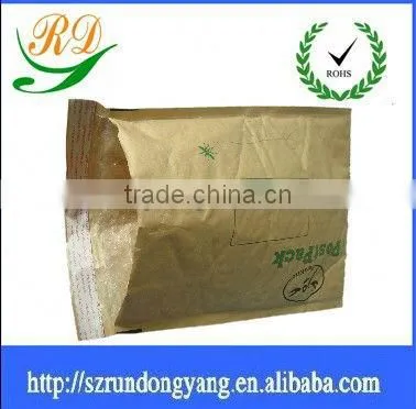 custom printed Self-adhesive kraft paper foil bubble Courier bag