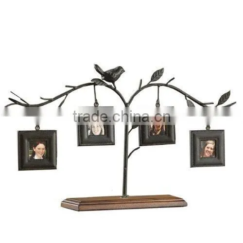 Hot sale butterfly design metal photo frame