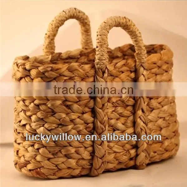 2014 new product corn husk weave bags with handles