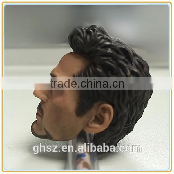 1 6 ironman 3 movie character Robert Downey Jr.head sculpture