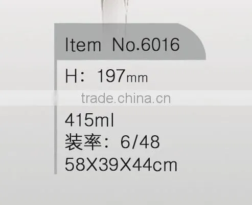 415ml clear champange glass