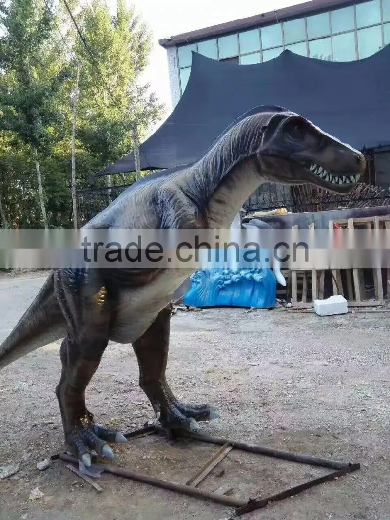 Resin outdoor dinosaur large fiberglass animal statues for sale