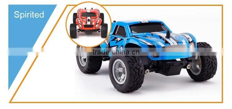 Alibaba Express em Portugues 2.4G 1:24 High Speed RC Monster Truck Children Toys Remote Control Car