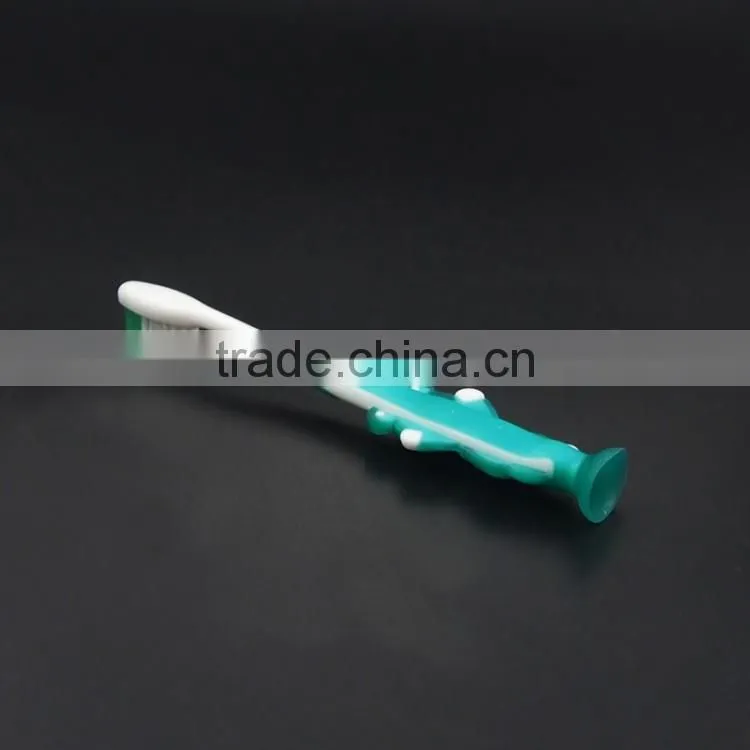 Lovely Bear Handle Toothbrush For Kids Animal Toothbrush Soft Bottom Sucker