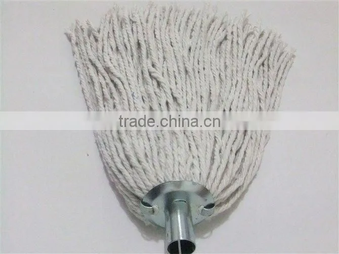 cotton/polyster mops with metal socket