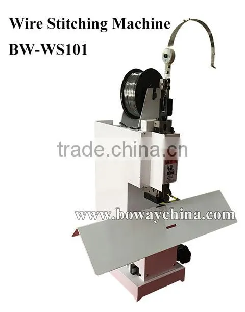 Tabletop mini electric saddle stitch book wire binding