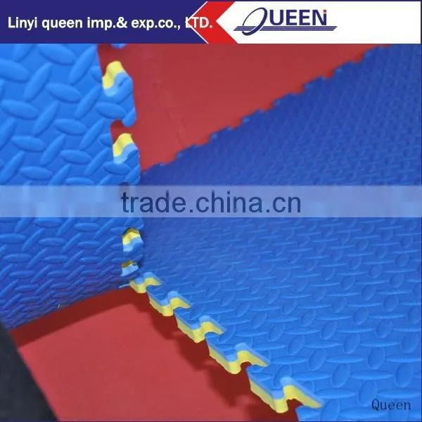 Blue & Yellow Reversible 40mm Tatami Jigsaw Mats
