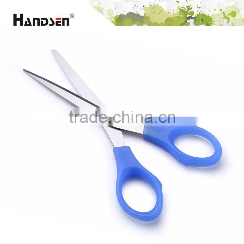 cheap lightweight PP plastic handle 6-1/2" scissors