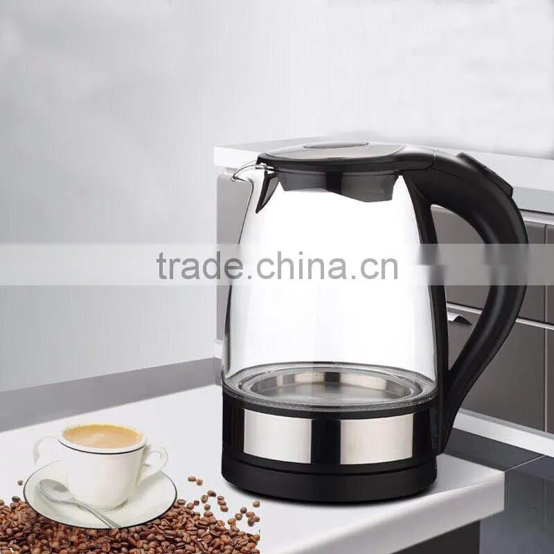 cordless electric glass tea kettle