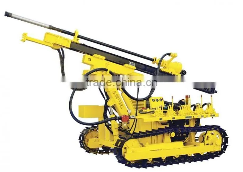 High Performance Low Cost Portable Tracked Drill for Boreholes
