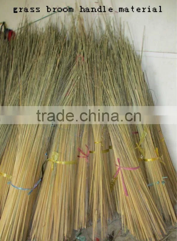 High quality raw material india sweeping grass brooms