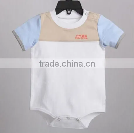 100% cotton comfortable fit baby boy rompers wholesale
