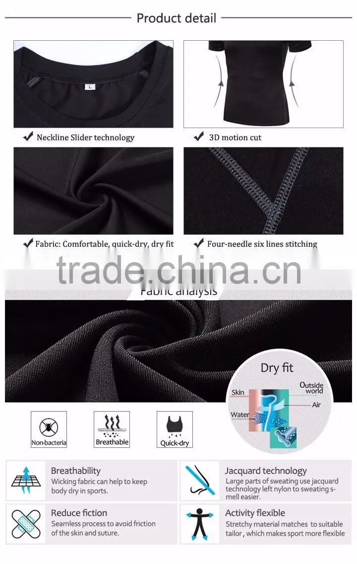 Top Quality Tights Custom Wear Compression Shirt