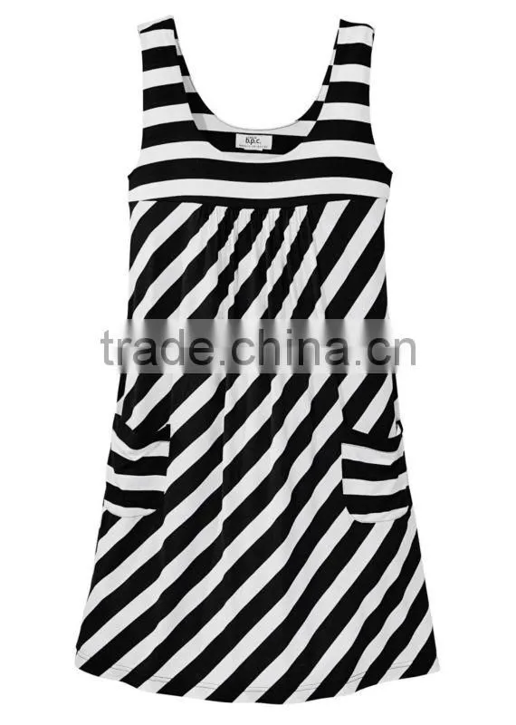 ladies Jersey pinafore fashion jersey dress viscose dress