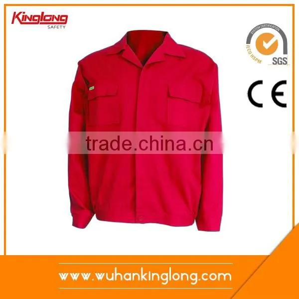 Low Formaldehyde Safety Men Jacket Coverall For Workwear Malaysia