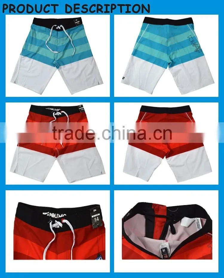 Crossfit Shorts 4 Way Stretch Teen Boys Beach Shorts Wear