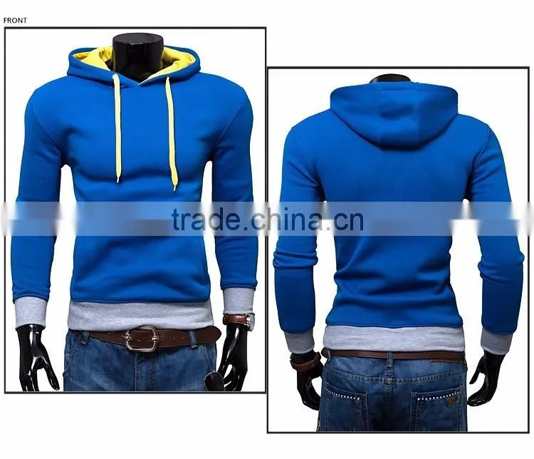 oem wholesale cheap hoodies/ custom fashion man hoody garment/bulk blank pullover hoodies