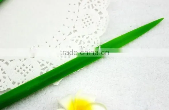 Grass shape ballpoint pen office & student creative plastic pen gel pen