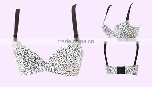 2015 nylon women's padded sports bra