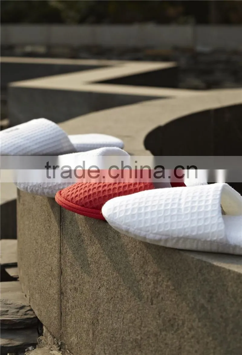 Waffle EVA Sole Fancy Indoor Hotel Slipper