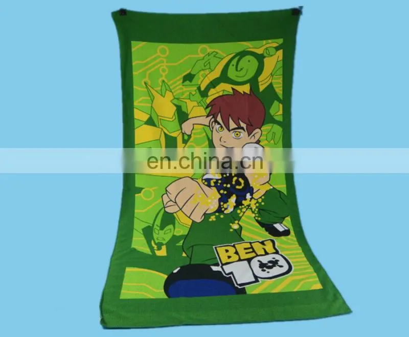 large size custom logo sublimation printed microfiber beach towel for traveling